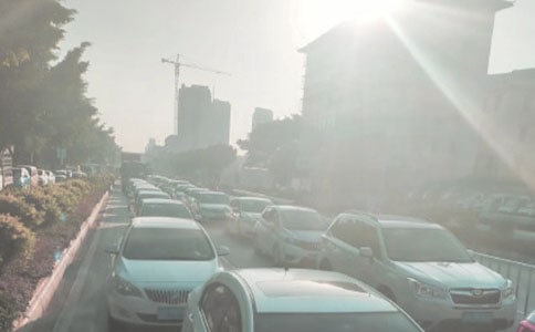 朋友圈发堵车的句子