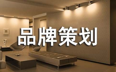 品牌策划书