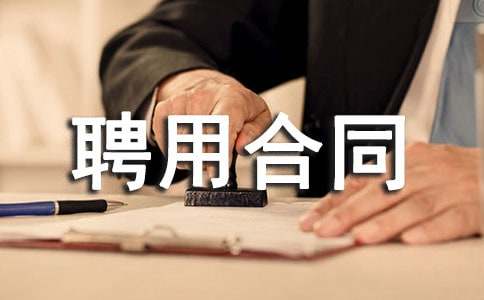 聘用合同范本集合15篇