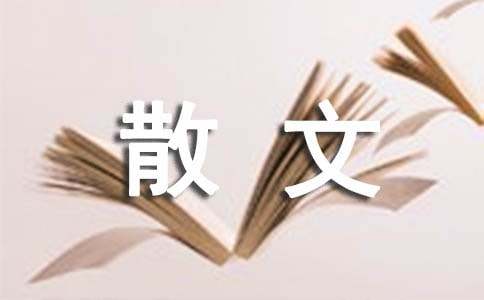 初中散文作文合集九篇