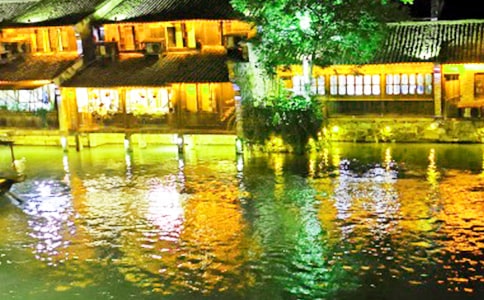 乌镇夜景的写景作文