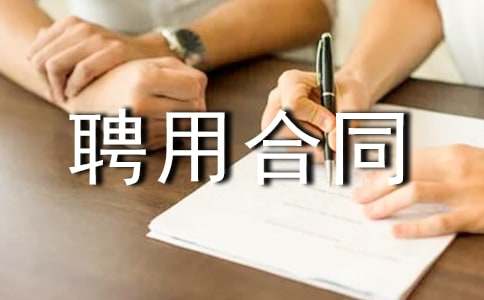 企业聘用合同范本15篇