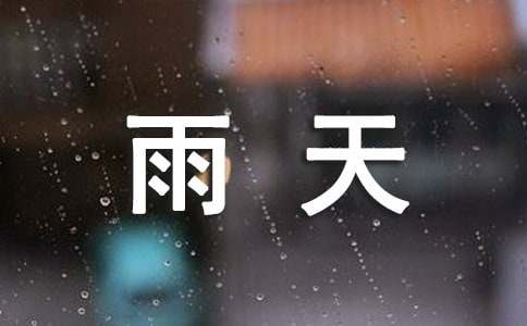 雨天暖心问候语
